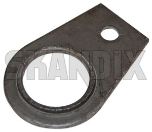 Bracket, Exhaust Intermediate pipe 659921 (1029614) - Volvo PV - bracket exhaust intermediate pipe hangers holders holding brackets mountings mounts silencermounts Own-label intermediate outer pipe section