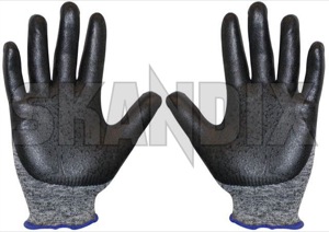 Arbeitshandschuhe  (1029861) - universal  - arbeitshandschuhe handschuh handschuhe schutzhandschuh schutzhandschuhe werkstatthandschuh werkstatthandschuhe Hausmarke 17 17cm 6 cm foam hyflex teilbeschichtet xs
