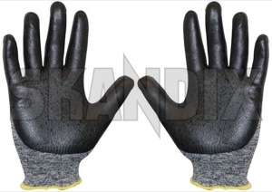 Arbeitshandschuhe  (1029863) - universal  - arbeitshandschuhe handschuh handschuhe schutzhandschuh schutzhandschuhe werkstatthandschuh werkstatthandschuhe Hausmarke 22 22cm 8 cm foam hyflex m teilbeschichtet