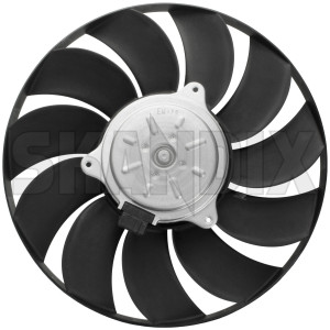 Electrical radiator fan double right 12801550 (1030125) - Saab 9-3 (2003-) - cooler cooling fans electrical radiator fan double right electrically engine fans fan motor Own-label double right