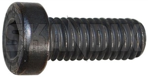 Screw, Guide pulley Timing belt 31216371 (1030203) - Volvo 300, 400, S40, V40 (-2004) - beltpulleybolts beltpulleyscrews pulleybolts pulleyscrews screw guide pulley timing belt Genuine 