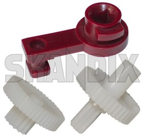 Joint lever, Air conditioner for Recirculation motor Repair part Kit  (1030209) - Saab 9-5 (-2010) - acc ecc joint lever air conditioner for recirculation motor repair part kit skandix SKANDIX air circulation drive for hand kit left leftrighthand left right hand lefthanddrive lhd motor part recirculation repair rhd right righthanddrive traffic