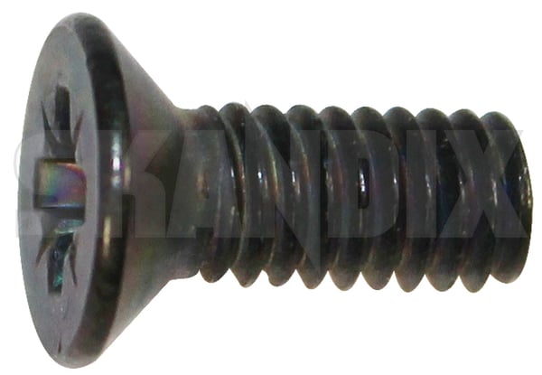 Screw/ Bolt Countersunk head Cross slot M4 987223 (1030246) - Volvo universal - ОЕ-Numbers: 956163 - Keywords: screw bolt countersunk head cross slot m4 screwbolt countersunk head cross slot m4 Genuine 8,5 85 8 5 8,5 85mm 8 5mm countersunk cross head m4 metric mm slot sunroof thread with