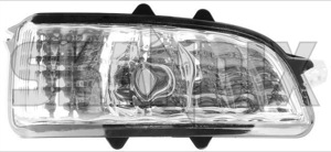 Indicator, side right 31111102 (1030404) - Volvo C30, C70 (2006-), S40, V50 (2004-), S60 (-2009), S80 (2007-), V40 (2013-), V40 CC, V70 (2008-), V70 P26 (2001-2007) - indicator side right Own-label bulb electronically exterior foldable mirror not outside right without