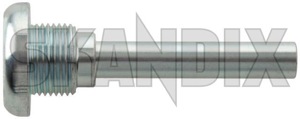 Fluid level pipe, Transmission 30713218 (1030456) - Volvo C30, C70 (2006-), S40, V50 (2004-), S60 (-2009), S80 (2007-), V40 (2013-), V40 CC, V40 Cross Country, V70 P26, XC70 (2001-2007), V70, XC70 (2008-), XC60 (-2017), XC90 (-2014) - fluid level pipe transmission Genuine 