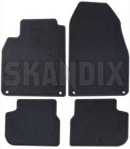 Floor accessory mats Textile black consists of 4 pieces 12824107 (1030536) - Saab 9-3 (2003-) - floor accessory mats textile black consists of 4 pieces Genuine 4 black cloth consists drive fabric fleece for four hand left lefthand left hand lefthanddrive lhd of pieces textile vehicles woven