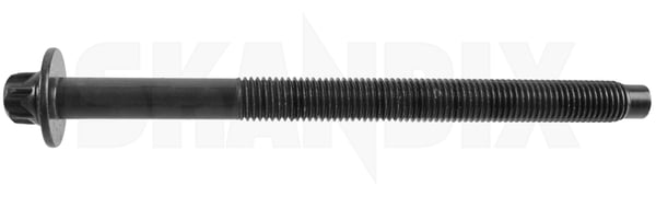 Cylinder head bolt M11 30750877 (1030562) - Volvo C30, S40, V50 (2004-), S60 (2011-2018), S80 (2007-), V40 (2013-), V40 CC, V60 (2011-2018), V70 (2008-) - Keywords: cylinder head bolt m11 cylinderheadbolt Own-label 150 150mm bolt do m11 mm more not once part stretch than use