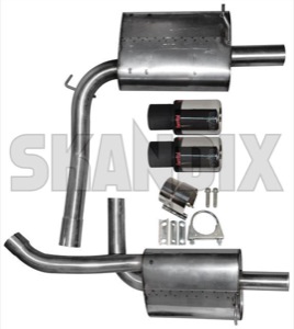 Sports silencer rear Duplex (1 left/1 right)  (1030700) - Volvo 850, S70, V70 (-2000), V70 XC (-2000) - sports silencer rear duplex 1 left 1 right  sports silencer rear duplex 1 left1 right ferrita Ferrita abe  abe  1  1 2,5 25 2 5 2,5 25inch 2 5inch 63,5 635 63 5 63,5 635mm 63 5mm allwheel all wheel awd certification compulsory drive duplex general inch left1 left 1 mm rear registration right right  stainless steel without xwd