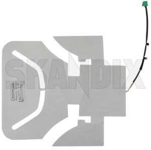 Heating element, Seat heating Front seat Seat surface 30749345 (1030764) - Volvo S60 (-2009), V70 P26 (2001-2007), XC70 (2001-2007) - heating element seat heating front seat seat surface Genuine 91xx 94xx 99xx a1xx a4xx a984 a9xx b0xx b9xx bxxx cushion front lower seat seats surface vor2 vor3