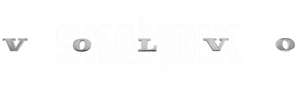 Emblem Trunk lid
