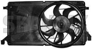Electrical radiator fan 31261989 (1030780) - Volvo C30, S40, V50 (2004-) - cooler cooling fans electrical radiator fan electrically engine fans fan motor Own-label 