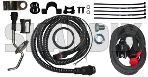 Electric engine heater Kit  (1031091) - Volvo 120, 130, 220, 140, 200, P1800, P1800ES, PV, P210 - 1800e electric engine heater kit external heaters p1800e preheating pre heating winter accessories Own-label kit