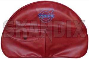 Cover, Spare wheel red  (1031240) - Volvo 120 130, 140, 164, PV - cover spare wheel red Own-label red