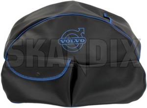Cover, Spare wheel black  (1031241) - Volvo 120 130, 140, 164, PV - cover spare wheel black Own-label black