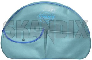 Cover, Spare wheel blue  (1031242) - Volvo 120 130, 140, 164, PV - cover spare wheel blue Own-label blue
