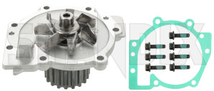 Water pump 31293668 (1031335) - Volvo C30, C70 (2006-), S40, V50 (2004-), S60 (2011-2018), S60 (-2009), S80 (2007-), V40 (2013-), V40 CC, V60 (2011-2018), V70 P26, XC70 (2001-2007), V70, XC70 (2008-), XC60 (-2017), XC90 (-2014) - cooling pumps engine coolant pumps water pump Genuine      block engine pump screws seal water with