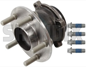 Wheel bearing Rear axle fits left and right 31340686 (1031456) - Volvo C30, C70 (2006-), S40, V50 (2004-) - wheel bearing rear axle fits left and right ina / fag / litens / gmb / koyo INA FAG Litens GMB Koyo INA  FAG  Litens  GMB  Koyo and awd axle fits left rear right ring screws sensor sensor sensor  speed wheel with without