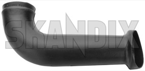 Air intake hose Pipe bend 1306688 (1031486) - Volvo 200 - air intake hose pipe bend air supply fresh air pipe Genuine bend pipe