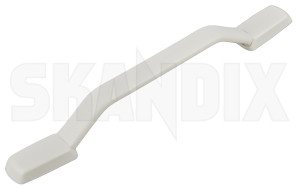 Grab Handle, interior white 1364021 (1031592) - Volvo 164, 200 - curve grip entry handle grab handle grab handle interior white handle skandix SKANDIX and fits front left rear right roof section white