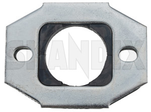 Mounting bracket, Bumper 3534538 (1031687) - Volvo 200 - console mounting bracket bumper Genuine pad
