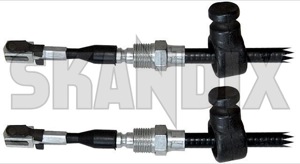 Cable, Park brake left / right 680913 (1031698) - Volvo 164 - both sides brake cables cable park brake left  right cable park brake left right handbrake cable left parking brake right Own-label /    left onepiece one piece right type