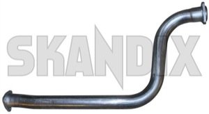 Downpipe single tube Stainless steel  (1031701) - Volvo 700 - downpipe single tube stainless steel exhaust pipe header pipe Own-label axle for rigid single stainless steel tube vehicles with