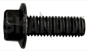 Screw/ Bolt Flange screw Outer hexagon Tie rod upper 985489 (1031745) - Volvo S40, V40 (-2004) - screw bolt flange screw outer hexagon tie rod upper screwbolt flange screw outer hexagon tie rod upper Genuine axle flange hexagon outer rear rod screw tie track upper