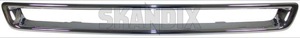 Panel Bumper cover front middle 30698143 (1031873) - Volvo XC90 (-2014) - panel bumper cover front middle Genuine air bumper chromed cover front glossy intake middle