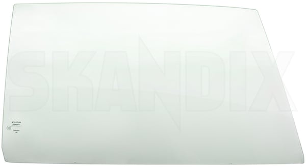 Side Window right clear 675957 (1032093) - Volvo 140 - Keywords: side window right clear Genuine clear door right side window window