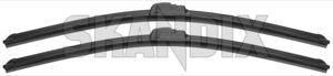 Wiper blade for Windscreen Flat Kit for both sides 93194638 (1032410) - Saab 9-3 (2003-) - wiper blade for windscreen flat kit for both sides wipers Genuine aero both cleaning drivers flat flatbarwipers for kit left passengers right side sides window windscreen