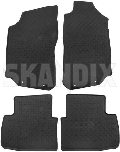 Fußmattensatz Gummi schwarz bestehend aus 4 Stück 32026027 (1032457) - Saab 9-5 (-2010) - Keywords: 95 95 9 5 9600 fussmattensatz fussmattensatz gummi schwarz bestehend aus 4 stueck fussraummatten gummimattensatz innenraummatte matte mattensaetze mattensatz teppichsaetze teppichsatz Original 4 aus bestehend fuer gummi lhd linkslenker schwarz schwarzer stueck vier