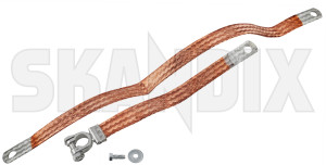 Earth Strap 3269889 (1032500) - Volvo 300 - earth strap ground lines skandix SKANDIX      battery body