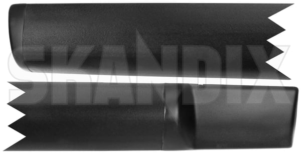 Trim moulding, Door front left 4248118 (1032619) - Saab 9-3 (-2003), 900 (1994-) - Keywords: molding moulding trim moulding door front left Genuine black clip front left with