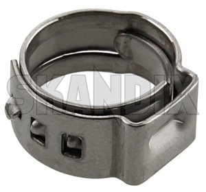 Hose clamp 1-ear clamp 978401 (1032826) - Volvo universal ohne Classic - coolerhoseclamps coolinghoseclamps fuelhoseclamps heaterhoseclamps hose clamp 1 ear clamp hose clamp 1ear clamp hoseclamps hoseclips retainerclamps retainingclamps waterhoseclamps waterhosesclamps Genuine 1  1ear 1 ear 12,3 123 12 3 12,3 123mm 12 3mm clamp mm