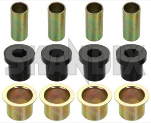 Bushing, Suspension Front axle Control arm, lower Kit for both sides 683267 (1033167) - Volvo 140, 164 - bushing suspension front axle control arm lower kit for both sides bushings chassis Own-label polyurethan  polyurethan       arm arm arm  axle both carrier control drivers for front kit left lower passengers pu right side sides