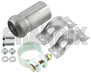 Flange, Exhaust pipe Kit  (1033356) - Volvo 850, S70, V70 (-2000) - flange exhaust pipe kit Own-label catalytic converter kit