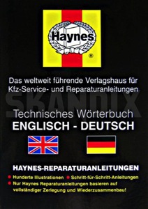 Dictionary English - German  (1033797) - universal  - book dictionary english  german dictionary english german languages translation haynes Haynes      dictionary english german technical translation