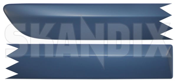 Trim moulding, Door for Passenger side, rear centre primed 39987039 (1033913) - Volvo S40, V50 (2004-) - Keywords: molding moulding trim moulding door for passenger side rear centre primed Genuine centre for passenger primed rear side side