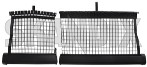 Safety net Trunk black (offblack) 39834049 (1034159) - Volvo V70, XC70 (2008-) - bootloadernets boots cargonets compartment nets divider nets interior nets luggagenets partition nets protective nets safety net trunk black offblack safety net trunk black offblack  Genuine offblack  offblack  black trunk