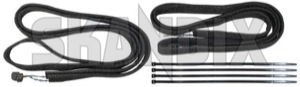 Harness, Speaker Trunk D-pillar 9499596 (1034262) - Volvo V70 P26, XC70 (2001-2007) - cable kit cable set harness speaker trunk d pillar harness speaker trunk dpillar speakercables speakerharness speakerwires speakerwiring wires wiring Genuine dpillar d pillar trunk