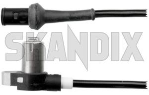 Sensor, Wheel speed Front axle left 3433371 (1034344) - Volvo 400 - abssensor abs sensor antilock braking system anti lock braking system antiskid braking system anti skid braking system sensor wheel speed front axle left Own-label abs axle for front left vehicles with