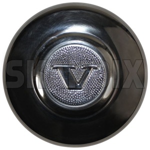 Wheel cover for Steel rims Piece 1206879 (1034524) - Volvo 200 - hub caps rim trim wheel caps wheel cover wheel cover for steel rims piece wheel trim Genuine v  v  163 163mm chromed for mm piece rims steel