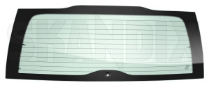 Rear window 30674389 (1034616) - Volvo V70 P26, XC70 (2001-2007) - rear window Genuine for spoiler trunklid vehicles with