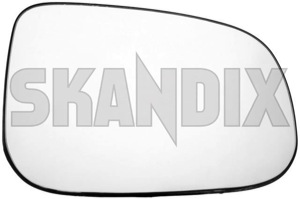 SKANDIX Shop Volvo Ersatzteile: Spiegelglas, Außenspiegel rechts