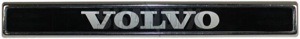 Emblem Heckblech Volvo 1211725 (1034732) - Volvo 140, 164 - 142 144 145 badges emblem heckblech volvo embleme enbleme limousine p140 p142 p144 p145 p164 plaketten schriftzug sedan stufenheck Original heckblech volvo