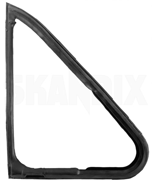 Window Seal Ventilation window 657754 (1035091) - Volvo 120 130 - Keywords: gasket packning rubber rubberseal trim window seal ventilation window windows windowseal Genuine flipper front left quarter vent ventilation window