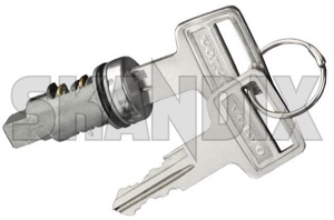 Lock set, Locking system 1213240 (1035542) - Volvo 140, 164, 200 - lock set locking system Genuine 2 for keys tailgate with