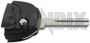 Key semi finished 31253386 (1035678) - Volvo S60 (-2009), S80 (-2006), V70 P26, XC70 (2001-2007), XC90 (-2014) - autokey carkey key semi finished spare key sparekey Genuine activated additional be blank by finished info info  key keyblank must note please semi software