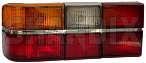 Combination taillight left with Fog taillight red-orange-white 1372212 (1035798) - Volvo 200 - backlight combination taillight left with fog taillight red orange white combination taillight left with fog taillight redorangewhite taillamp taillight Genuine chrome fog left redorangewhite red orange white taillight with