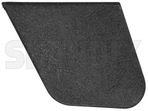 Cap, Side panel Seat front left black 9156432 (1035832) - Volvo 900 - cap side panel seat front left black caps covering covers plugs shrouds Genuine black for front left sipsairbag sips airbag vehicles without